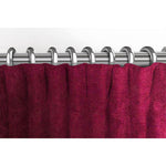 Laden Sie das Bild in den Galerie-Viewer, McAlister Textiles Matt Wine Red Velvet Curtains Tailored Curtains
