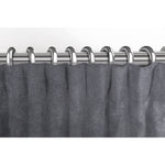 Laden Sie das Bild in den Galerie-Viewer, McAlister Textiles Matt Charcoal Grey Velvet Curtains Tailored Curtains
