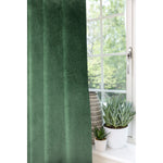 Laden Sie das Bild in den Galerie-Viewer, McAlister Textiles Matt Moss Green Velvet Curtains Tailored Curtains