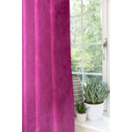 Laden Sie das Bild in den Galerie-Viewer, McAlister Textiles Matt Fuchsia Pink Velvet Curtains Tailored Curtains
