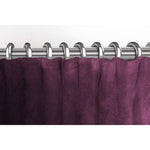 Laden Sie das Bild in den Galerie-Viewer, McAlister Textiles Matt Aubergine Purple Velvet Curtains Tailored Curtains