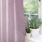 Laden Sie das Bild in den Galerie-Viewer, McAlister Textiles Matt Lilac Purple Velvet Curtains Tailored Curtains