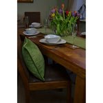 Laden Sie das Bild in den Galerie-Viewer, McAlister Textiles Matt Fern Green Piped Velvet Cushion Cushions and Covers