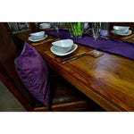 Laden Sie das Bild in den Galerie-Viewer, McAlister Textiles Matt Aubergine Purple Piped Velvet Cushion Cushions and Covers