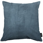 Laden Sie das Bild in den Galerie-Viewer, McAlister Textiles Matt Petrol Blue Velvet Modern Look Plain Cushion Cushions and Covers