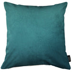 Laden Sie das Bild in den Galerie-Viewer, McAlister Textiles Matt Teal Velvet Modern Look Plain Cushion Cushions and Covers