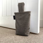 Laden Sie das Bild in den Galerie-Viewer, McAlister Textiles Roma Charcoal Grey Doorstop Doorstops