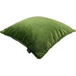 Laden Sie das Bild in den Galerie-Viewer, McAlister Textiles Matt Fern Green Piped Velvet Cushion Cushions and Covers