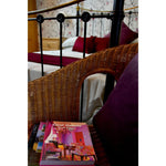 Laden Sie das Bild in den Galerie-Viewer, McAlister Textiles Matt Aubergine Purple Piped Velvet Cushion Cushions and Covers