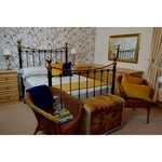 Laden Sie das Bild in den Galerie-Viewer, McAlister Textiles Matt Ochre Yellow Piped Velvet Cushion Cushions and Covers