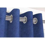 Laden Sie das Bild in den Galerie-Viewer, McAlister Textiles Matt Navy Blue Velvet Curtains Tailored Curtains