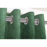 Laden Sie das Bild in den Galerie-Viewer, McAlister Textiles Matt Moss Green Velvet Curtains Tailored Curtains