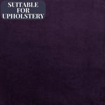 Laden Sie das Bild in den Galerie-Viewer, McAlister Textiles Matt Aubergine Purple Velvet Fabric Fabrics