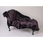 Laden Sie das Bild in den Galerie-Viewer, McAlister Textiles Crushed Velvet Aubergine Purple Fabric Fabrics