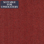 Laden Sie das Bild in den Galerie-Viewer, McAlister Textiles Herringbone Red Fabric Fabrics