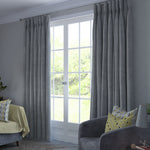 Laden Sie das Bild in den Galerie-Viewer, McAlister Textiles Matt Dove Grey Velvet Curtains mws_apo_generated