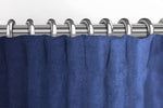 Laden Sie das Bild in den Galerie-Viewer, McAlister Textiles Matt Navy Blue Velvet Curtains Tailored Curtains