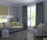 Laden Sie das Bild in den Galerie-Viewer, McAlister Textiles Matt Soft Silver Velvet Curtains Tailored Curtains