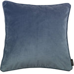Laden Sie das Bild in den Galerie-Viewer, McAlister Textiles Matt Petrol Blue Piped Velvet Cushion Cushions and Covers