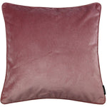 Laden Sie das Bild in den Galerie-Viewer, McAlister Textiles Matt Blush Pink Piped Velvet Cushion Cushions and Covers