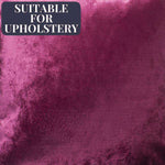 Laden Sie das Bild in den Galerie-Viewer, McAlister Textiles Crushed Velvet Fuchsia Pink Fabric Fabrics