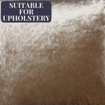 Laden Sie das Bild in den Galerie-Viewer, McAlister Textiles Crushed Velvet Beige Mink Fabric Fabrics