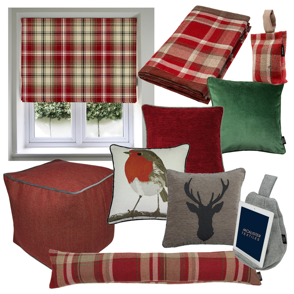McAlister Textiles guide to the best traditional soft furnishings and gifts for the home this Christmas