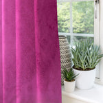 Laden Sie das Bild in den Galerie-Viewer, McAlister Textiles Matt Fuchsia Pink Velvet Curtains Tailored Curtains 
