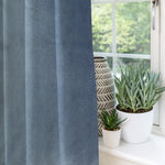 Laden Sie das Bild in den Galerie-Viewer, McAlister Textiles Matt Petrol Blue Velvet Curtains Tailored Curtains 
