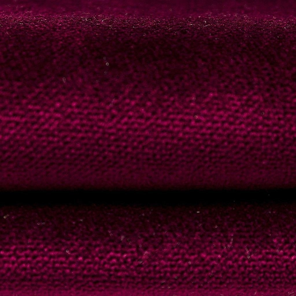 McAlister Textiles Matt Wine Red Contrast Piped Velvet Cushion Cushions and Covers 