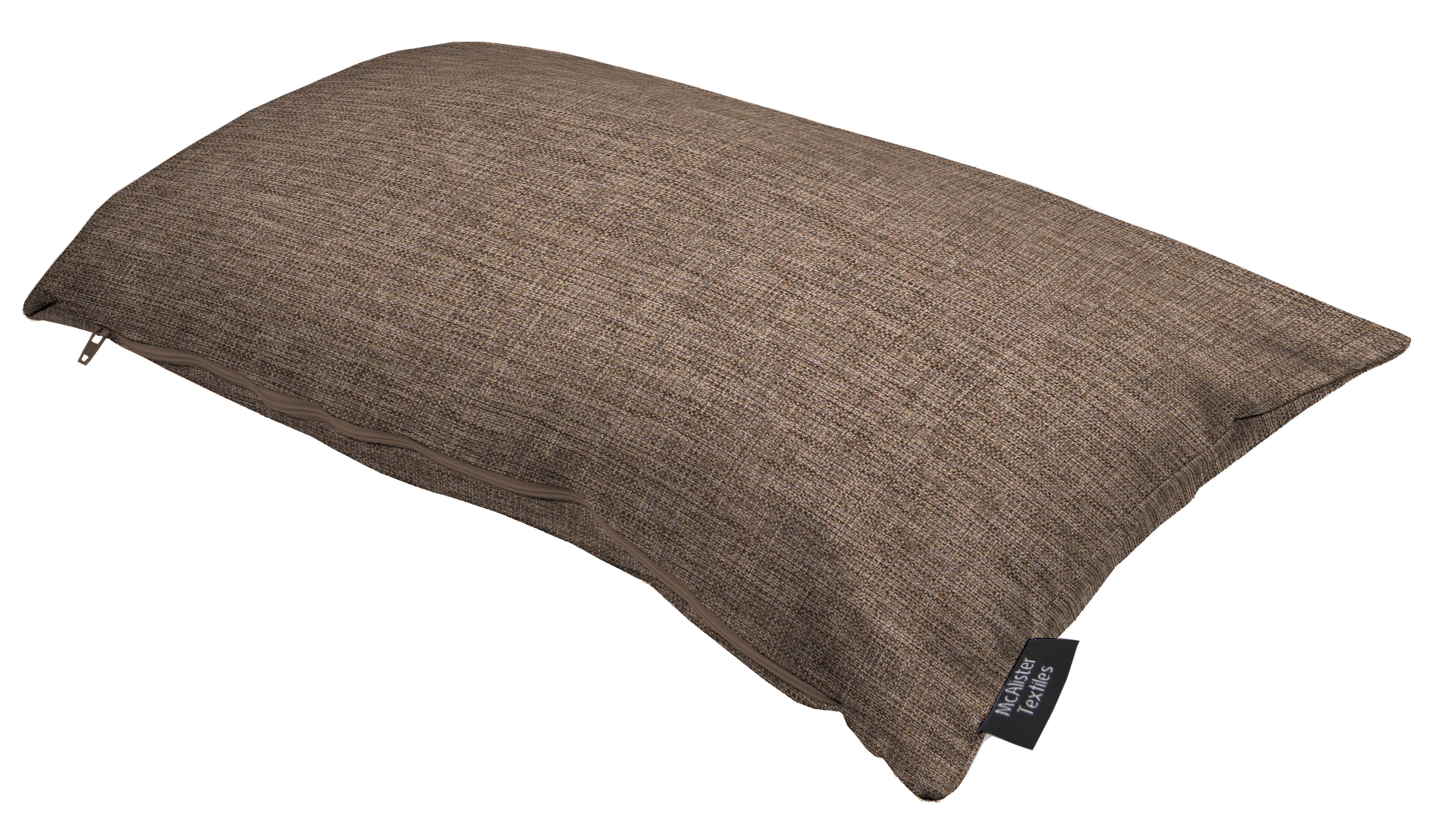 McAlister Textiles Albany Chocolate Brown Woven Cushion Cushions and Covers 