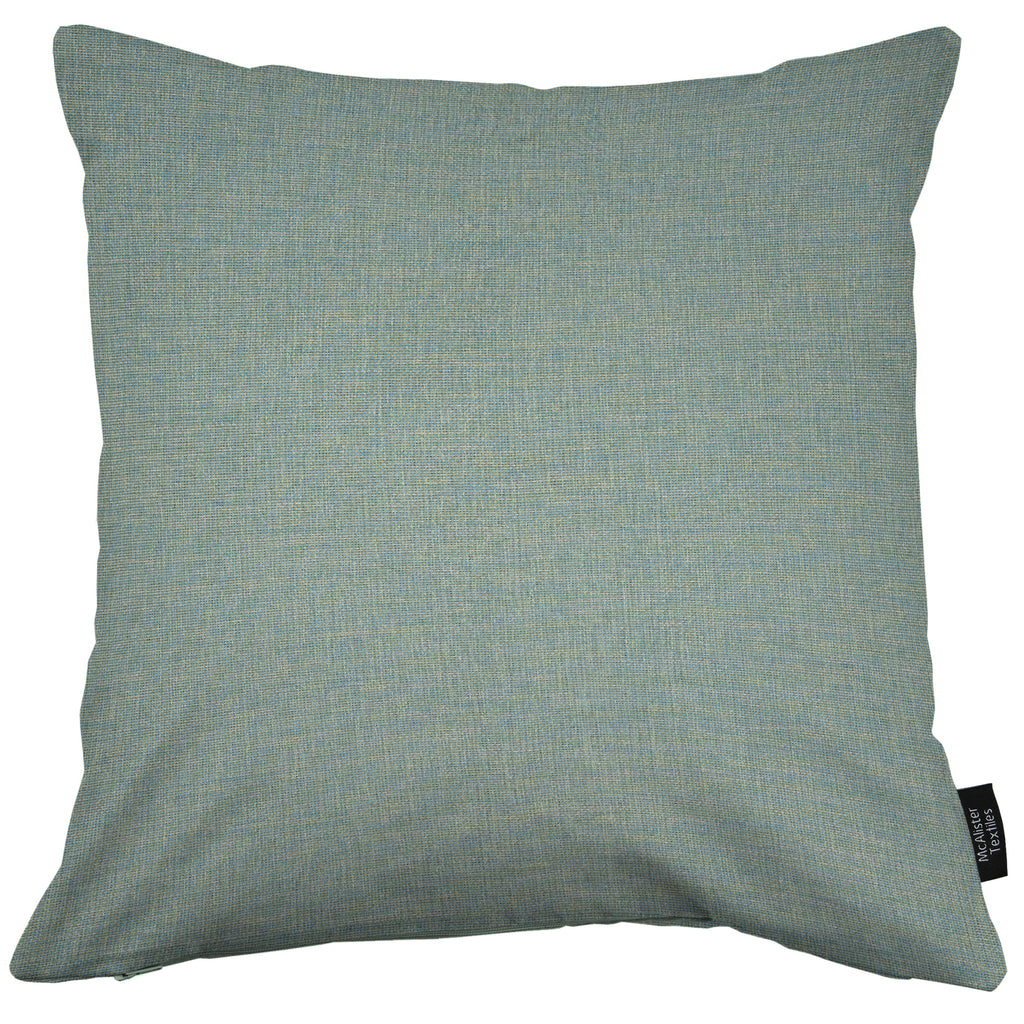 McAlister Textiles Albany Duck Egg Woven Cushion Cushions and Covers 