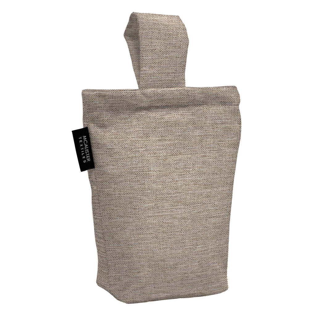 McAlister Textiles Albany Taupe Doorstop Doorstops 