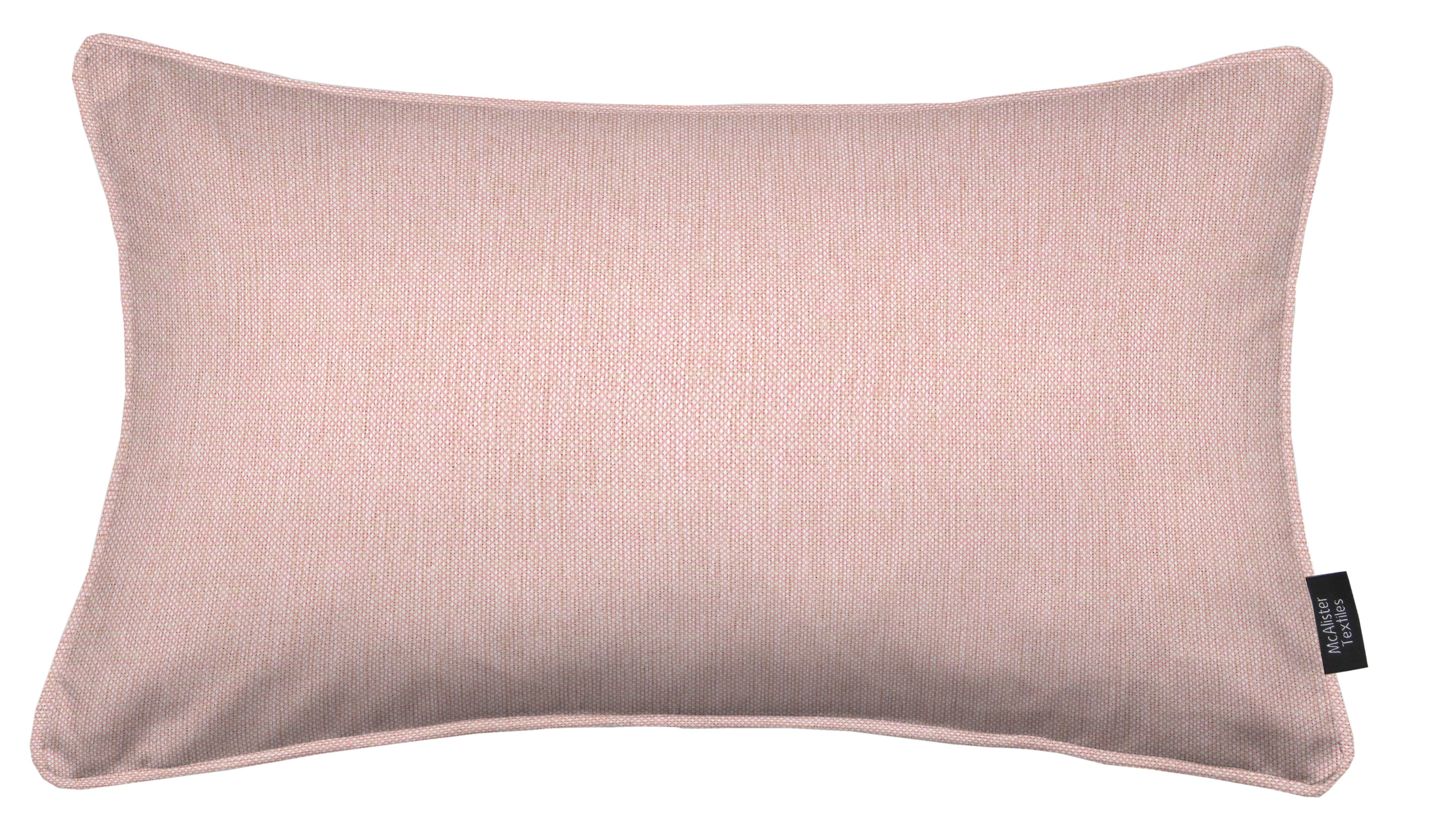 McAlister Textiles Albany Blush Pink Piped Cushion Cushions and Covers 