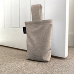 Laden Sie das Bild in den Galerie-Viewer, McAlister Textiles Albany Taupe Doorstop Doorstops 
