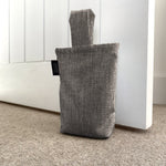 Laden Sie das Bild in den Galerie-Viewer, McAlister Textiles Capri Charcoal Doorstop Doorstops 
