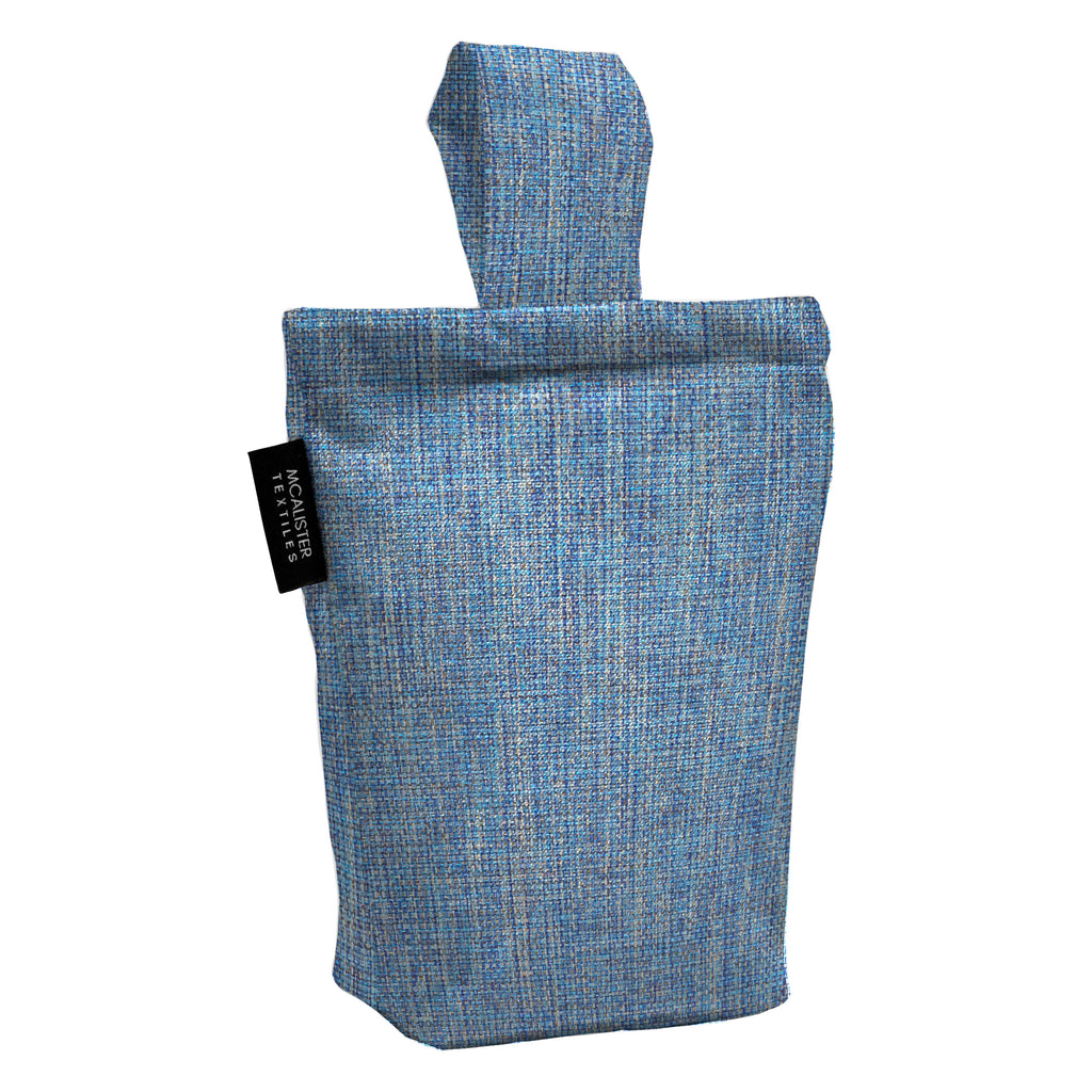 McAlister Textiles Capri Mid Blue Doorstop Doorstops 