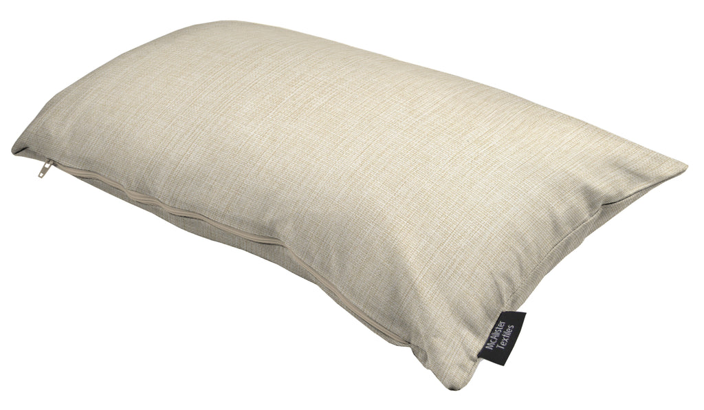 McAlister Textiles Capri Natural Plain Cushion Cushions and Covers 