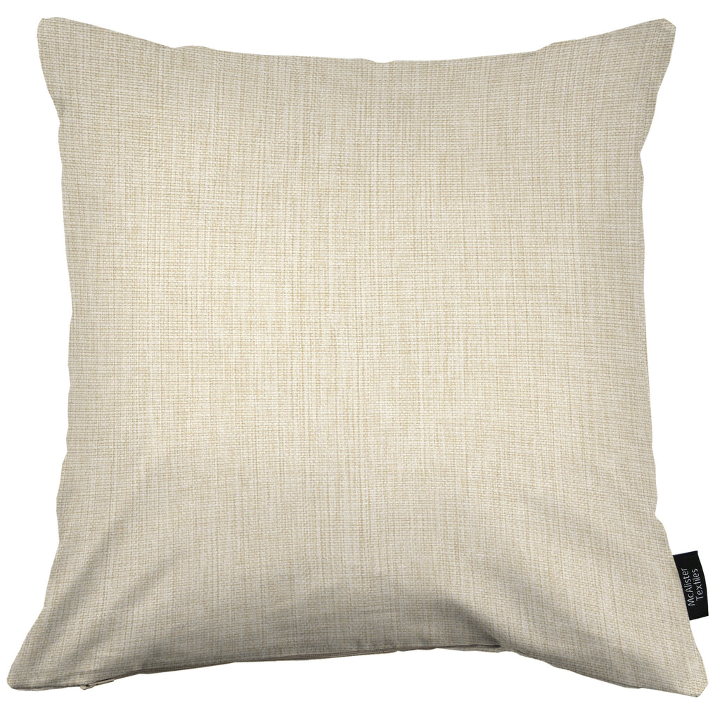 McAlister Textiles Capri Natural Plain Cushion Cushions and Covers 