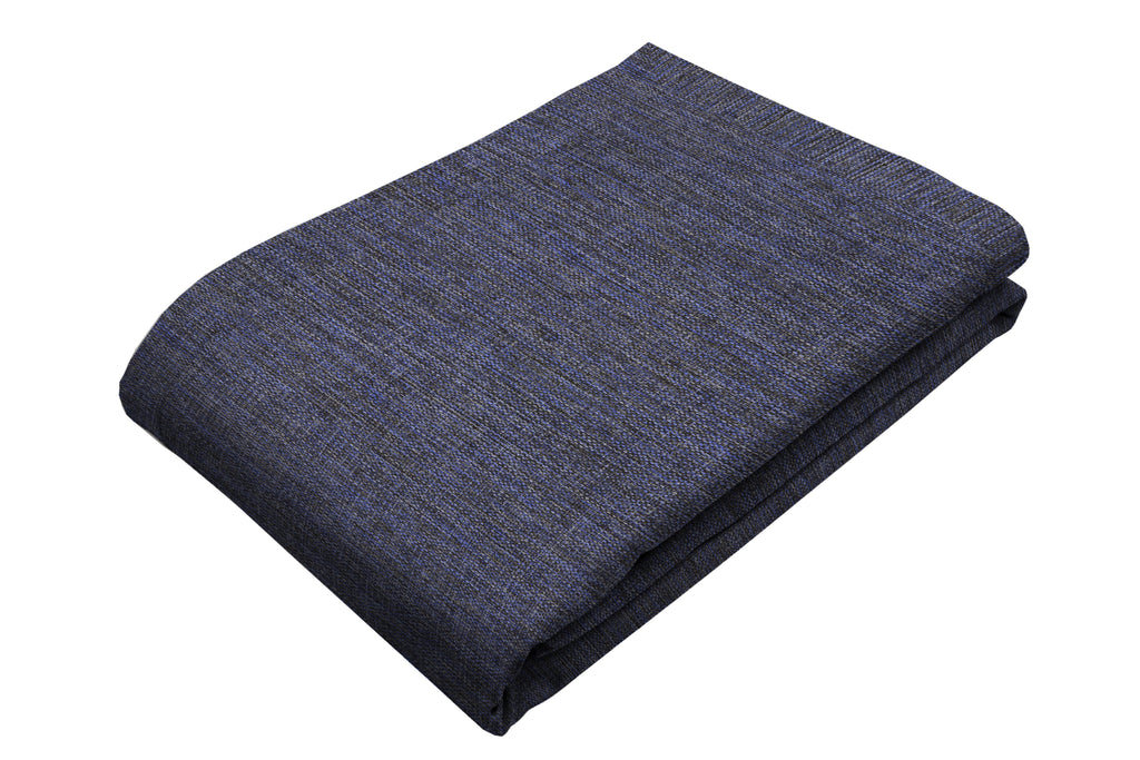 McAlister Textiles Capri Navy Blue Bed Runners Throws and Runners 