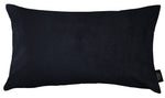 Laden Sie das Bild in den Galerie-Viewer, McAlister Textiles Matt Black Velvet Modern Look Plain Cushion Cushions and Covers 
