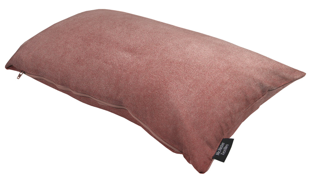 McAlister Textiles Matt Blush Pink Velvet Modern Look Plain Cushion Cushions and Covers 