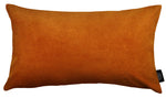 Laden Sie das Bild in den Galerie-Viewer, McAlister Textiles Matt Burnt Orange Velvet Modern Look Plain Cushion Cushions and Covers 
