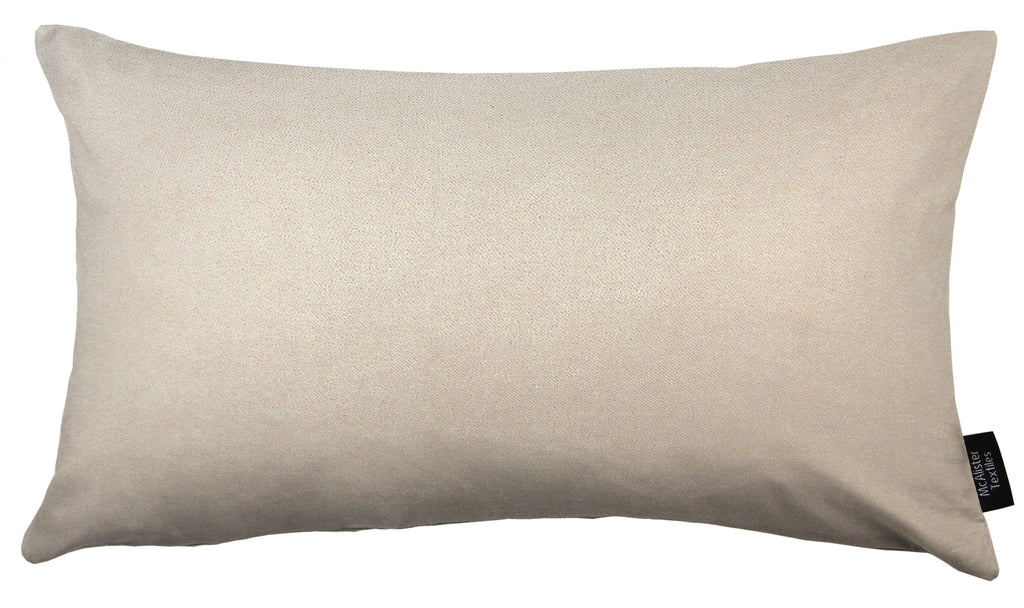 McAlister Textiles Matt Champagne Gold Velvet Modern Look Plain Cushion Cushions and Covers 