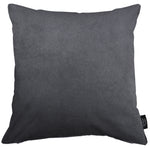 Laden Sie das Bild in den Galerie-Viewer, McAlister Textiles Matt Charcoal Velvet Modern Look Plain Cushion Cushions and Covers 
