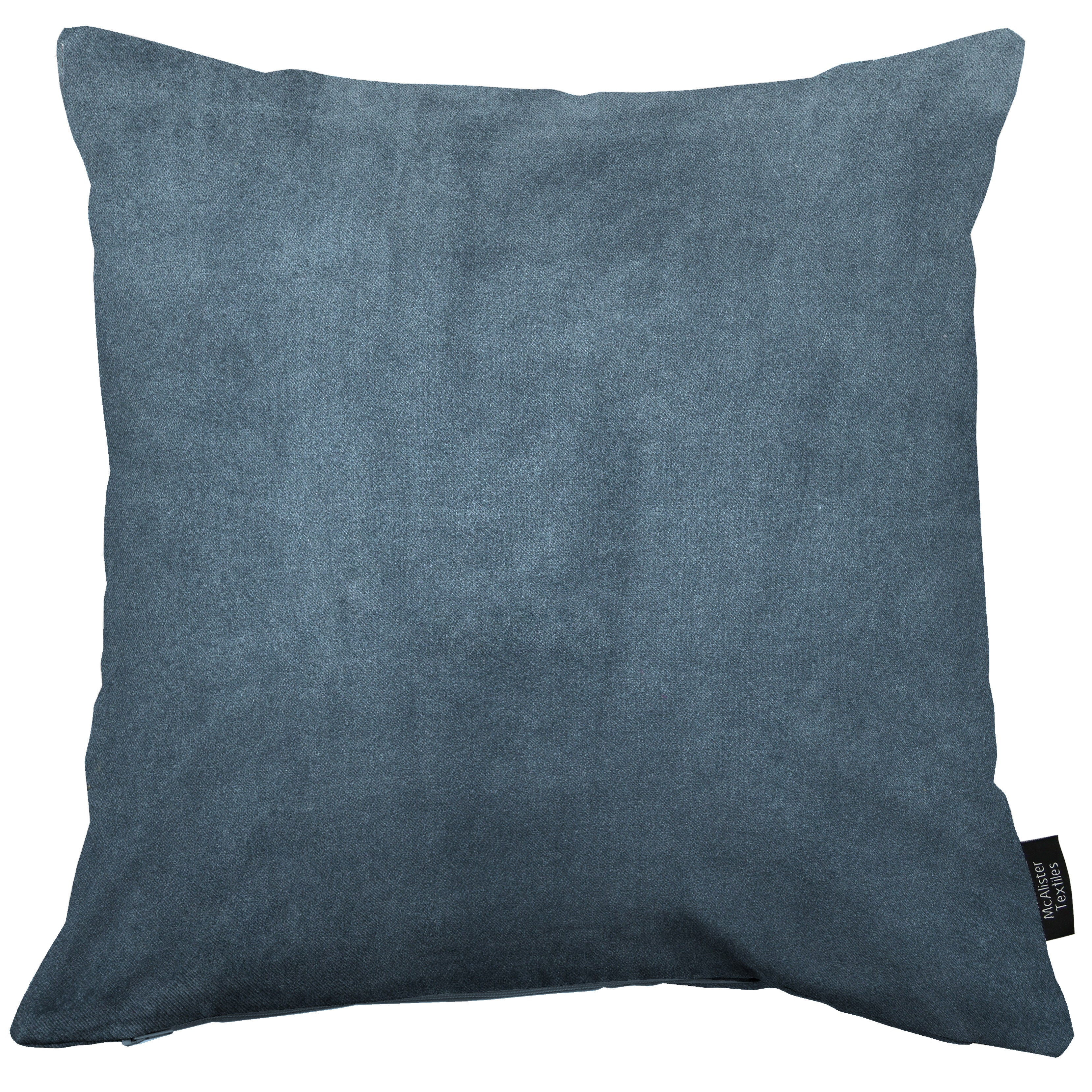 McAlister Textiles Matt Petrol Blue Velvet Modern Look Plain Cushion Cushions and Covers 