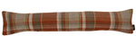 Laden Sie das Bild in den Galerie-Viewer, McAlister Textiles Heritage Burnt Orange + Grey Tartan Draught Excluder Draught Excluders 
