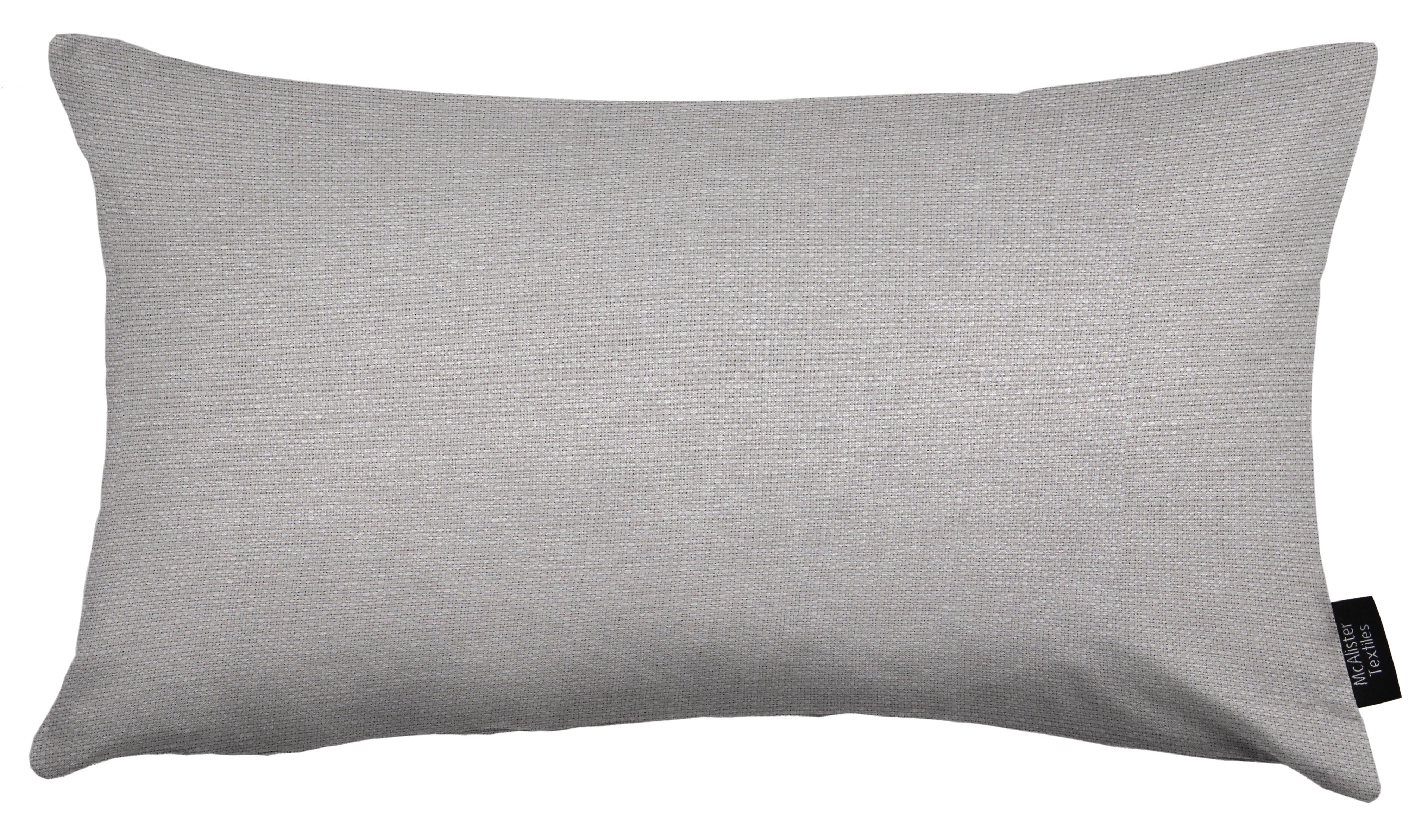 McAlister Textiles Roma Grey Woven Cushion Cushions and Covers 