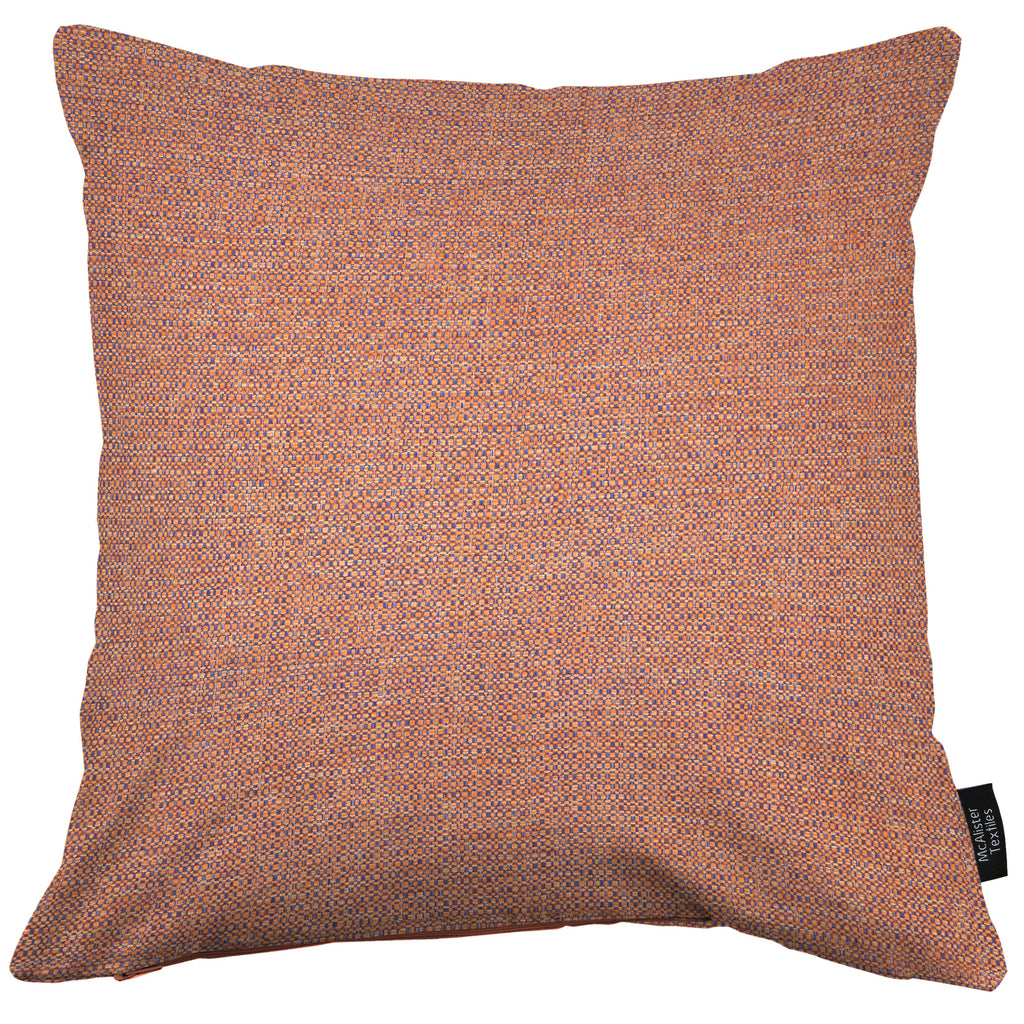 McAlister Textiles Roma Terracotta Woven Cushion Cushions and Covers 
