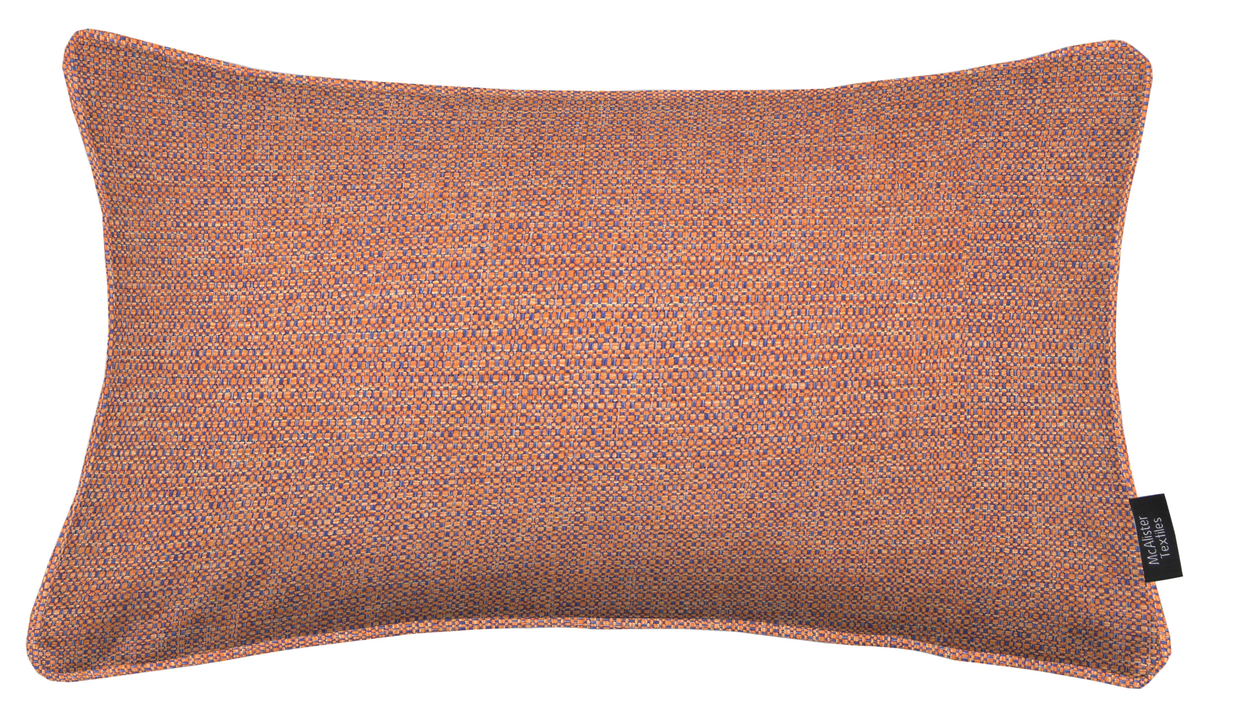 McAlister Textiles Roma Terracotta Piped Cushion Cushions and Covers 